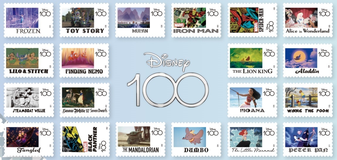 Disneyディズニー100周年記念Suica６枚セット